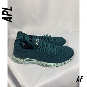 APL TECHLOOM WAVE RUNNER SNEAKERS IN TEAL NEW SIZE 10